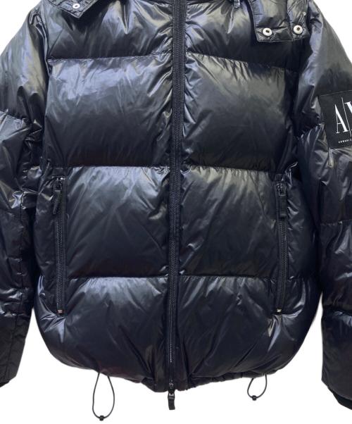 ARMANI EXCHANGE（アルマーニ エクスチェンジ）ARMANI EXCHANGE (アルマーニ エクスチェンジ) ダウンジャケット ブラック サイズ:Mの古着・服飾アイテム