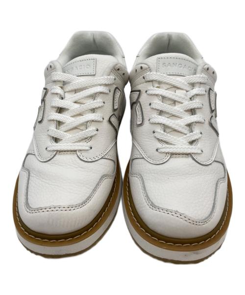 Sangacio（サンガッチョ）Sangacio (サンガッチョ) にゅ～ずローカットスニーカー ホワイト サイズ:23.5cmの古着・服飾アイテム