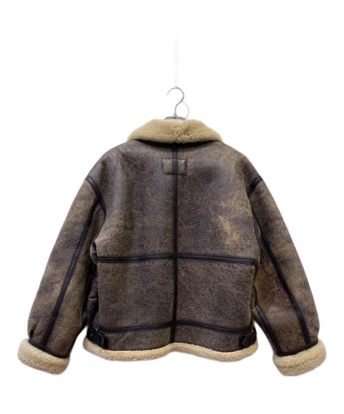 aviation（アビエーション）aviation (アビエーション) B-3 フライトジャケット ブラウン サイズ:Lの古着・服飾アイテム