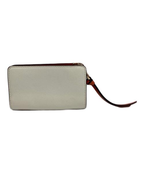 THE MARC JACOBS（ザマークジェイコブス）THE MARC JACOBS (ザマークジェイコブス) 2つ折り財布 ブラック×ホワイトの古着・服飾アイテム
