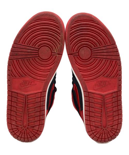 NIKE（ナイキ）NIKE (ナイキ) ハイカットスニーカー レッド×ブラック サイズ:27.5cmの古着・服飾アイテム