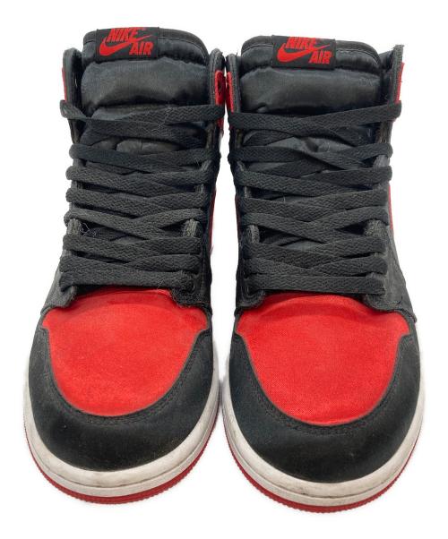 NIKE（ナイキ）NIKE (ナイキ) ハイカットスニーカー レッド×ブラック サイズ:27.5cmの古着・服飾アイテム