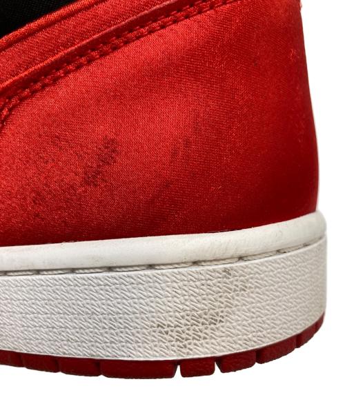 NIKE（ナイキ）NIKE (ナイキ) ハイカットスニーカー レッド×ブラック サイズ:27.5cmの古着・服飾アイテム