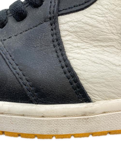 NIKE（ナイキ）NIKE (ナイキ) ハイカットスニーカー イエロー サイズ:27cmの古着・服飾アイテム