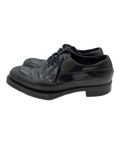 PRADA（プラダ）PRADA (プラダ) ラバーソールダービーシューズ ブラック サイズ:25㎝の古着・服飾アイテム