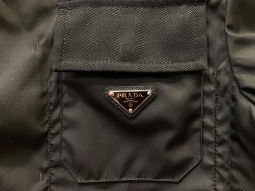 PRADA（プラダ）PRADA (プラダ) RE-NYLONブルゾン ブラック サイズ:xsの古着・服飾アイテム