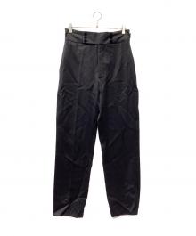 Maison Margiela（メゾンマルジェラ）の古着「切替スラックス」｜ブラック