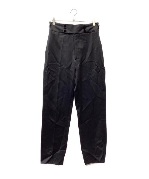 Maison Margiela（メゾンマルジェラ）Maison Margiela (メゾンマルジェラ) 切替スラックス ブラック サイズ:48の古着・服飾アイテム