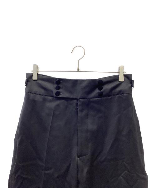 Maison Margiela（メゾンマルジェラ）Maison Margiela (メゾンマルジェラ) 切替スラックス ブラック サイズ:48の古着・服飾アイテム