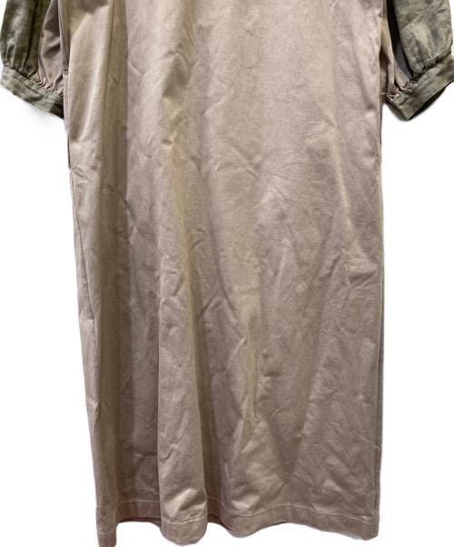 Curensology（カレンソロジー）Curensology (カレンソロジー) 長袖ワンピース カーキ サイズ:Ｆの古着・服飾アイテム