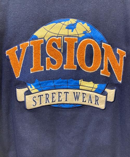 VISION STREET WEAR（ヴィションストリートウェアー）VISION STREET WEAR (ヴィションストリートウェアー) スタジャン ネイビー サイズ:LLの古着・服飾アイテム