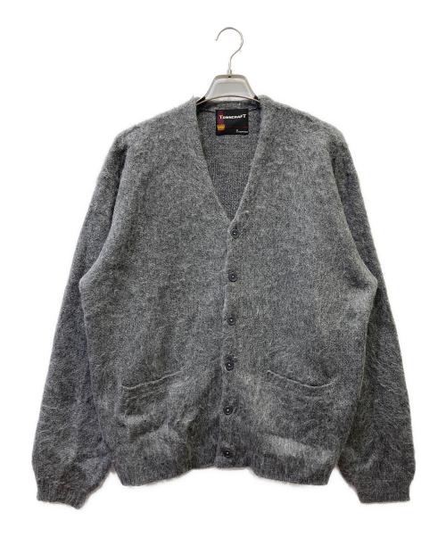 TOWN CRAFT（タウンクラフト）TOWN CRAFT (タウンクラフト) ニットカーディガン グレー サイズ:Mの古着・服飾アイテム