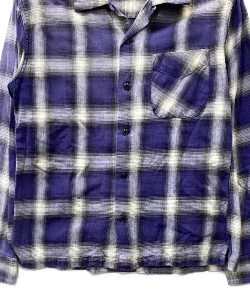 FIVE BROTHER（ファイブブラザー）FIVE BROTHER (ファイブブラザー) 長袖シャツ ブルー サイズ:Sの古着・服飾アイテム