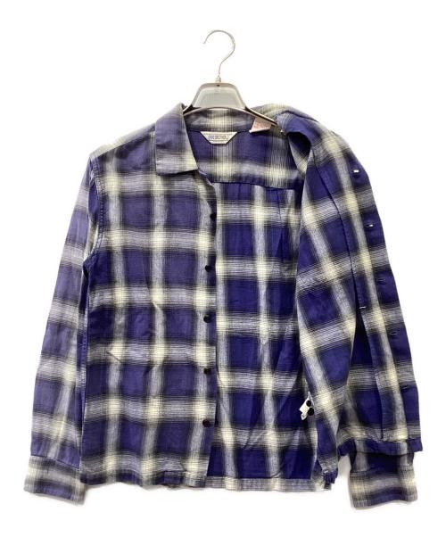 FIVE BROTHER（ファイブブラザー）FIVE BROTHER (ファイブブラザー) 長袖シャツ ブルー サイズ:Sの古着・服飾アイテム