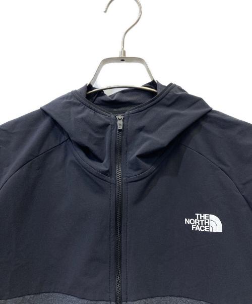THE NORTH FACE（ザ ノース フェイス）THE NORTH FACE (ザ ノース フェイス) ジップパーカー ブラック×グレー サイズ:Mの古着・服飾アイテム