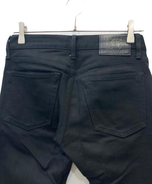 Hysteric Glamour（ヒステリックグラマー）Hysteric Glamour (ヒステリックグラマー) デニムパンツ ブラック サイズ:28インチの古着・服飾アイテム