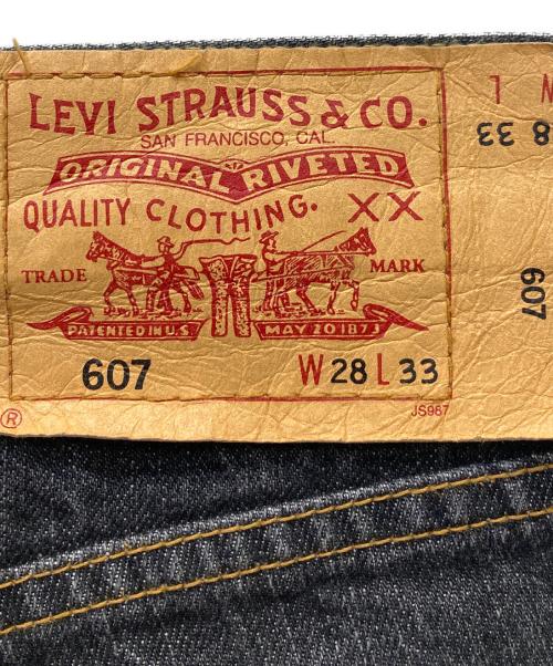LEVI'S（リーバイス）LEVI'S (リーバイス) デニムパンツ ブラック サイズ:28インチの古着・服飾アイテム