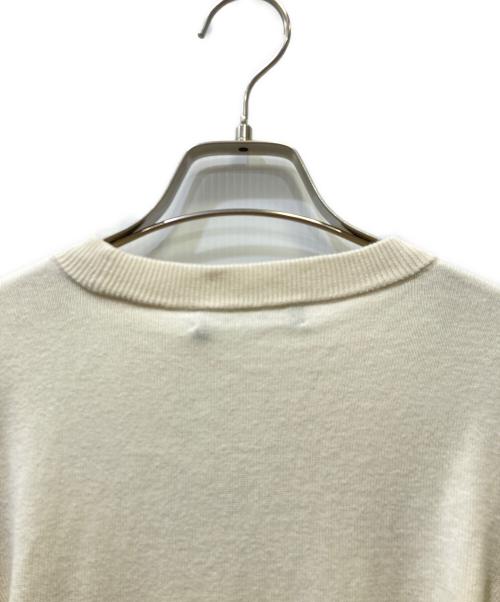 LAUREN RALPH LAUREN（ローレンラルフローレン）LAUREN RALPH LAUREN (ローレンラルフローレン) 薄手ニット アイボリー サイズ:ＸＳ 未使用品の古着・服飾アイテム