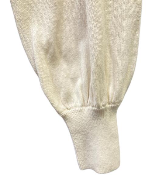 LAUREN RALPH LAUREN（ローレンラルフローレン）LAUREN RALPH LAUREN (ローレンラルフローレン) 薄手ニット アイボリー サイズ:ＸＳ 未使用品の古着・服飾アイテム