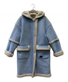 中古・古着通販】unknown (アンノウン) ムートンコート ベージュ