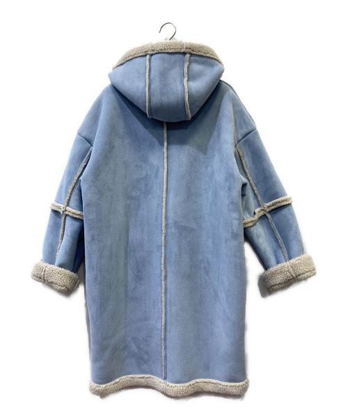 Billabong（ビラボン）Billabong (ビラボン) ムートンコート スカイブルー サイズ:Mの古着・服飾アイテム