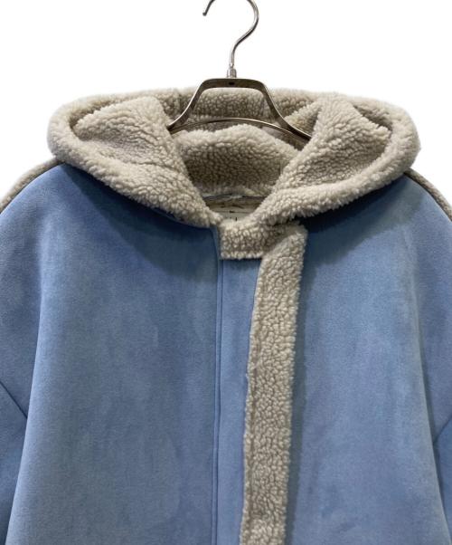 Billabong（ビラボン）Billabong (ビラボン) ムートンコート スカイブルー サイズ:Mの古着・服飾アイテム