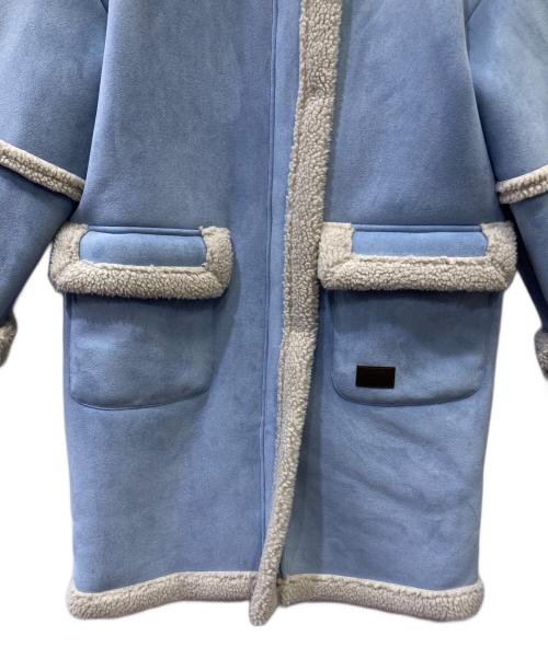 Billabong（ビラボン）Billabong (ビラボン) ムートンコート スカイブルー サイズ:Mの古着・服飾アイテム