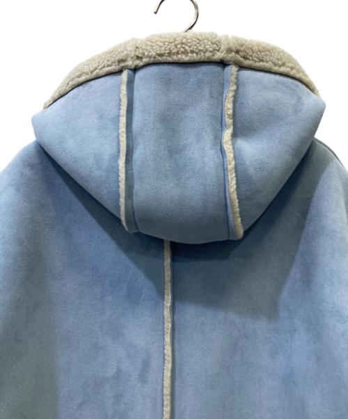 Billabong（ビラボン）Billabong (ビラボン) ムートンコート スカイブルー サイズ:Mの古着・服飾アイテム