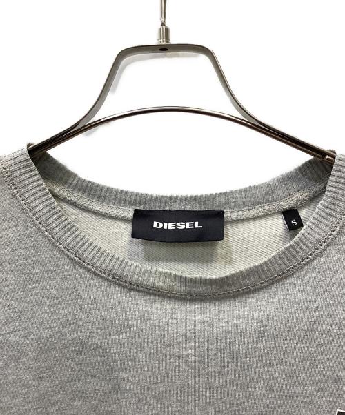 DIESEL（ディーゼル）DIESEL (ディーゼル) スウェット グレー サイズ:Ｓの古着・服飾アイテム
