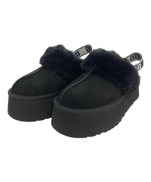 UGG（アグ）UGG (アグ) プラットフォームサンダル ブラック サイズ:24㎝の古着・服飾アイテム