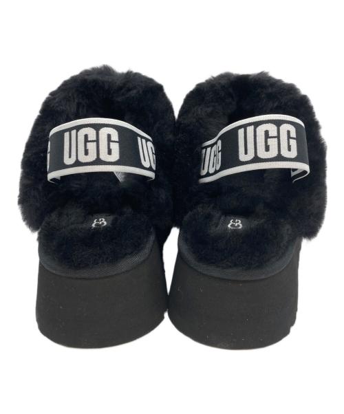UGG（アグ）UGG (アグ) プラットフォームサンダル ブラック サイズ:24㎝の古着・服飾アイテム