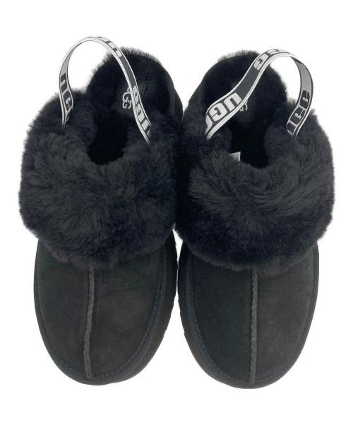 UGG（アグ）UGG (アグ) プラットフォームサンダル ブラック サイズ:24㎝の古着・服飾アイテム