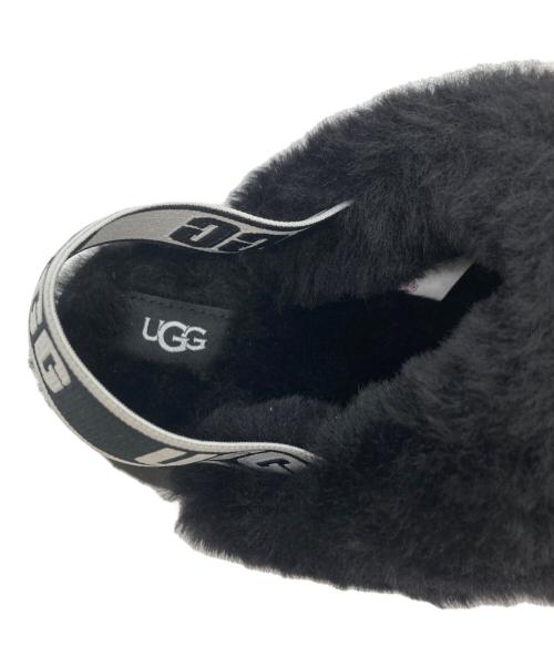 UGG（アグ）UGG (アグ) プラットフォームサンダル ブラック サイズ:24㎝の古着・服飾アイテム