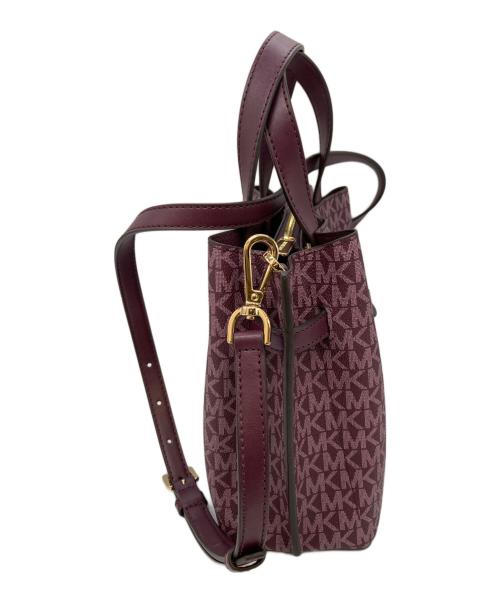 MICHAEL KORS（マイケルコース）MICHAEL KORS (マイケルコース) 2WAYバッグ パープルの古着・服飾アイテム