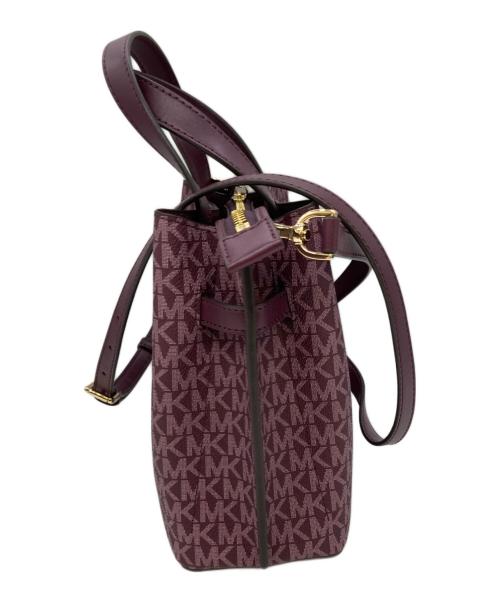 MICHAEL KORS（マイケルコース）MICHAEL KORS (マイケルコース) 2WAYバッグ パープルの古着・服飾アイテム