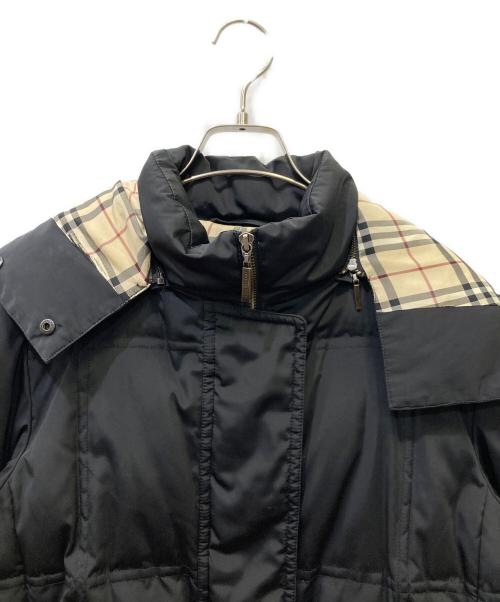 BURBERRY LONDON（バーバリーロンドン）BURBERRY LONDON (バーバリーロンドン) ダウンジャケット ブラック サイズ:SIZE 40の古着・服飾アイテム