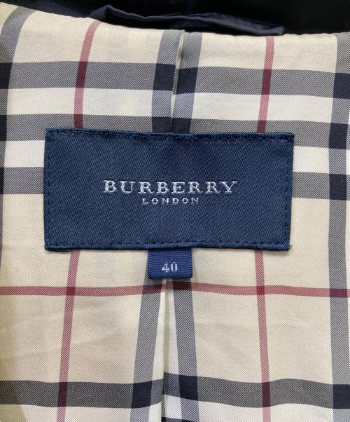 BURBERRY LONDON（バーバリーロンドン）BURBERRY LONDON (バーバリーロンドン) ダウンジャケット ブラック サイズ:SIZE 40の古着・服飾アイテム