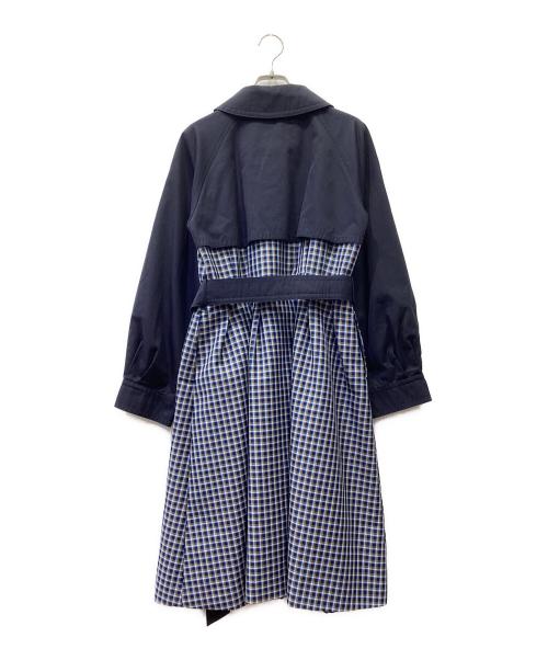 BLUE LABEL CRESTBRIDGE（ブルーレーベルクレストブリッジ）BLUE LABEL CRESTBRIDGE (ブルーレーベルクレストブリッジ) コート ネイビー サイズ:Mの古着・服飾アイテム
