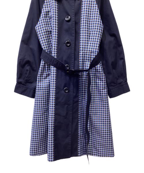 BLUE LABEL CRESTBRIDGE（ブルーレーベルクレストブリッジ）BLUE LABEL CRESTBRIDGE (ブルーレーベルクレストブリッジ) コート ネイビー サイズ:Mの古着・服飾アイテム