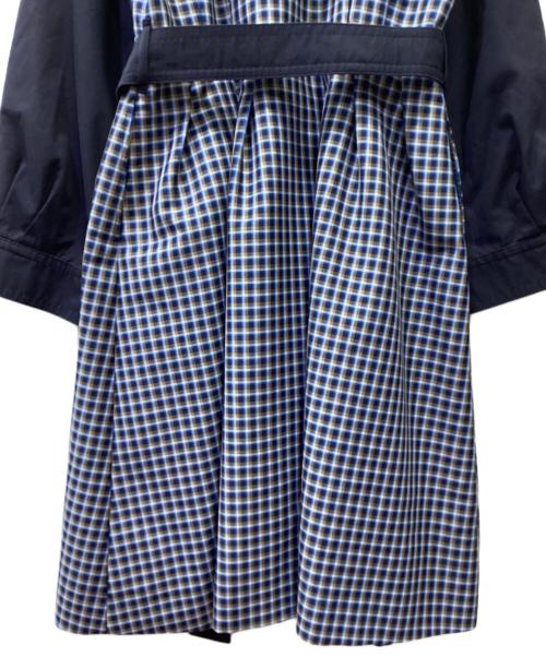 BLUE LABEL CRESTBRIDGE（ブルーレーベルクレストブリッジ）BLUE LABEL CRESTBRIDGE (ブルーレーベルクレストブリッジ) コート ネイビー サイズ:Mの古着・服飾アイテム