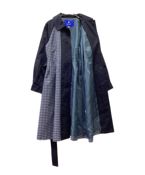 BLUE LABEL CRESTBRIDGE（ブルーレーベルクレストブリッジ）BLUE LABEL CRESTBRIDGE (ブルーレーベルクレストブリッジ) コート ネイビー サイズ:Mの古着・服飾アイテム