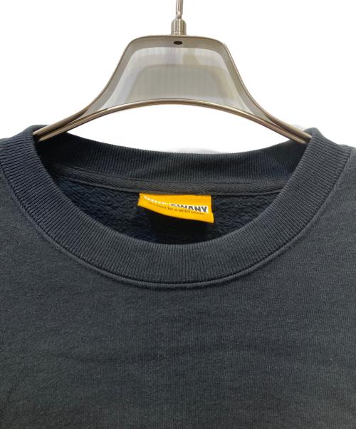 GRIP SWANY（グリップスワニー）GRIP SWANY (グリップスワニー) スウェット ブラック サイズ:Lの古着・服飾アイテム