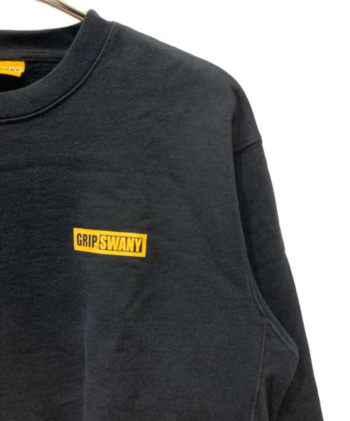 GRIP SWANY（グリップスワニー）GRIP SWANY (グリップスワニー) スウェット ブラック サイズ:Lの古着・服飾アイテム