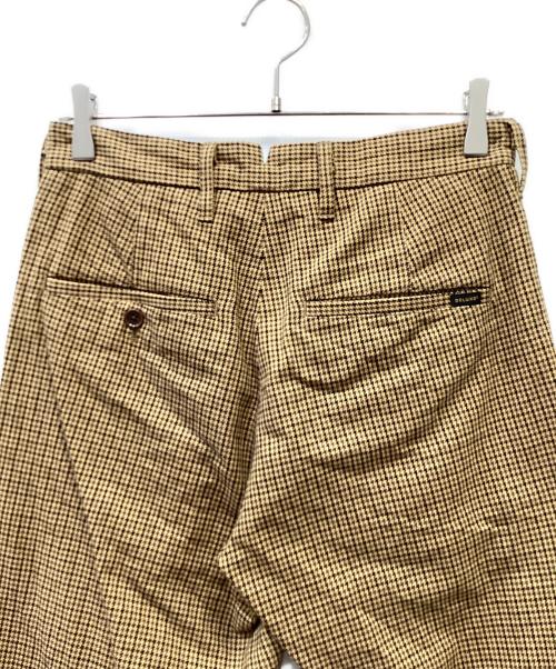 DELUXE（デラックス）Deluxe (デラックス) トラウザーパンツ ブラウン サイズ:SIZE S 未使用品の古着・服飾アイテム