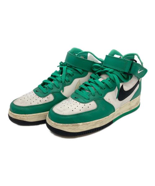 NIKE（ナイキ）NIKE (ナイキ) ハイカットスニーカー グリーン サイズ:27㎝の古着・服飾アイテム