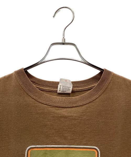 anvil（アンヴィル）anvil (アンヴィル) 半袖カットソー ブラウン サイズ:Ｍの古着・服飾アイテム
