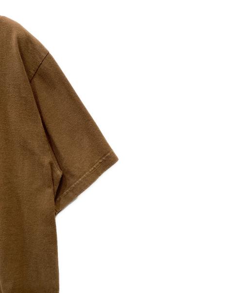 anvil（アンヴィル）anvil (アンヴィル) 半袖カットソー ブラウン サイズ:Ｍの古着・服飾アイテム
