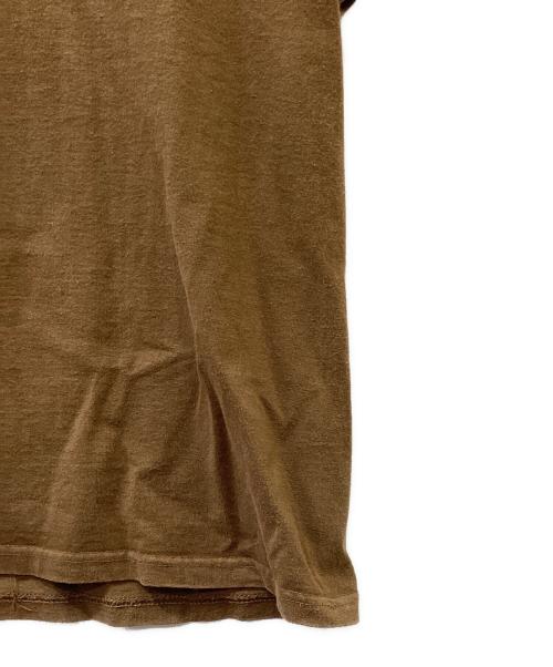 anvil（アンヴィル）anvil (アンヴィル) 半袖カットソー ブラウン サイズ:Ｍの古着・服飾アイテム