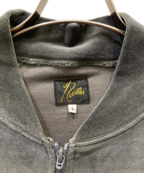 Needles（ニードルズ）Needles (ニードルズ) ベロアトラックジャケット グレー サイズ:Ｓの古着・服飾アイテム