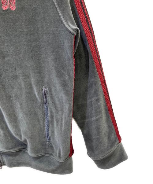 Needles（ニードルズ）Needles (ニードルズ) ベロアトラックジャケット グレー サイズ:Ｓの古着・服飾アイテム